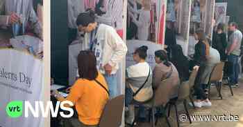 Jobdag voor Oekraïners in Maasmechelen Village, shoppingcenter heeft 80 vacatures - VRT NWS