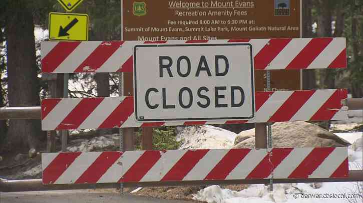 Road To Mount Evans Could Reopen Next Week After Late-Season Snow