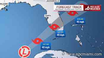 Tropical Storm Warning for South Florida as Tropical Cyclone One Approaches