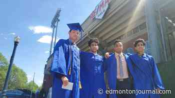 In-person grad makes diamond return for Harry Ainlay’s class of ‘22