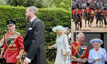 Charles' surprise Jubilee walkabout: Prince and Camilla speak to crowds outside Buckingham Palace - Daily Mail