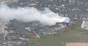 School evacuated Friday as huge fire rages in northwest Calgary