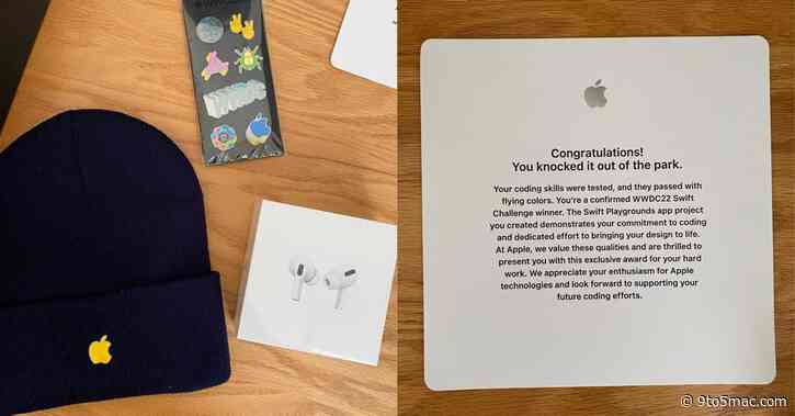 Swift Student Challenge winners show off WWDC 22 swag and free AirPods Pro