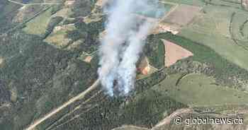 Central Alberta wildfire prompts evacuation of area near gas plant