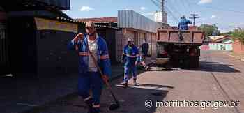 Operação tapa-buracos no São Francisco - Prefeitura Municipal de Morrinhos (.gov)