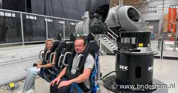 Over de kop in nieuwe attractie van Robotland in Essen: 'Nog een ritje doen?' - BN DeStem