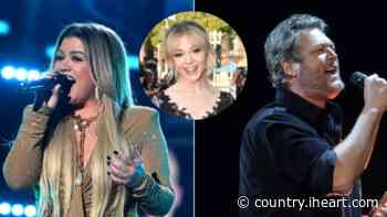 Kelly Clarkson Calls On Lindsey Stirling To Solve Debate With Blake Shelton - iHeart