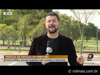 Polícia militar prende suspeito com cocaína e maconha em Imbituba - ND Mais