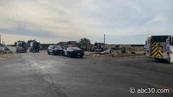 Multiple people removed from cars after crashing into Fresno County canal, CHP says