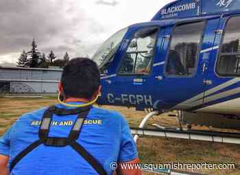 Injured hiker rescued from trail near Shannon Falls - The Squamish Reporter