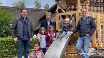Spiel und Spaß im Museumsdorf: Spielplatz dank Museumsfreunden wieder fit - Nordwest-Zeitung