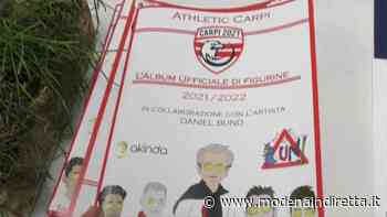 Calcio, a Carpi presentato il nuovo inno e l'album delle figurine biancorosso. VIDEO - modenaindiretta.it