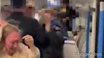 Sul treno scoppia una rissa di massa nel momento dell'orrore mentre i burberi minacciano di - Tebigeek