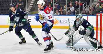 Oil Kings lose 2-1 to Thunderbirds in Game 1 of WHL championship series