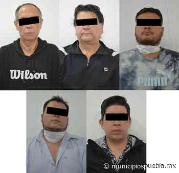 Capturan a cinco por robo de camioneta en Tlaxcalancingo - Municipios Puebla