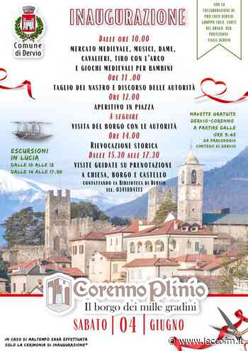 CORENNO: SABATO L'INAUGURAZIONE DEL BORGO DAI MILLE GRADINI - Lecco FM