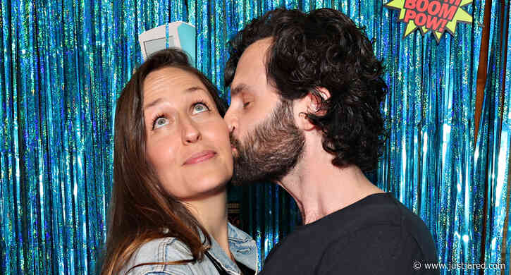 Penn Badgley Makes Rare Appearance with Wife Domino Kirke at Podcast Launch Party!
