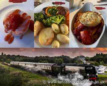 Experience a divine meal on the East Lancashire Railway