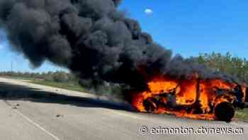 Crash on Highway 44 north of Edmonton kills 1 - CTV News Edmonton