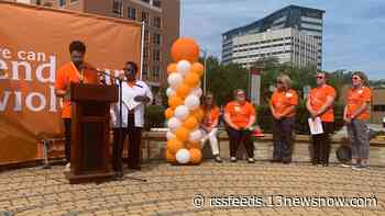 Survivors, hospital staff unite in Norfolk to raise awareness of gun violence