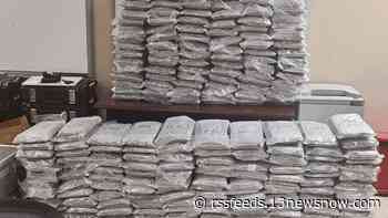 Norfolk police seize hundreds of pounds of marijuana worth over $1 million; 2 arrested