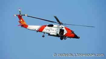 Coast Guard airlifts 2 crew members from cruise ship off Virginia's coast