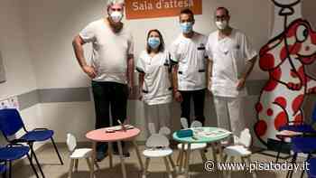 Nuovi arredi donati al centro vaccinale pediatrico di Palazzo Blu a Pontedera - PisaToday