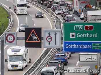 14 Kilometer Stau vor dem Gotthard-Nordportal