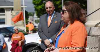 More than 100 turn out for Gloucester's Wear Orange Day - Gloucester Daily Times