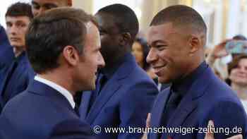 Präsident Macron riet Mbappé zum Verbleib in Frankreich