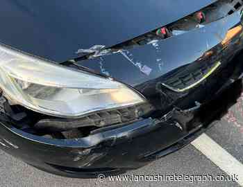 Police shocked to discover car bumper being held together by Sellotape