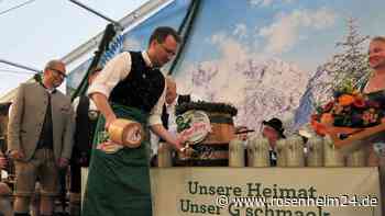 „O‘zapft is“: So schön war der Auftakt zum Pfingstvolksfest in Bad Aibling