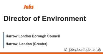 Director of Environment job with Harrow London Borough Council | 160870 - LocalGov