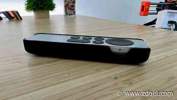 This accessory lets you add an AirTag to your Apple TV remote