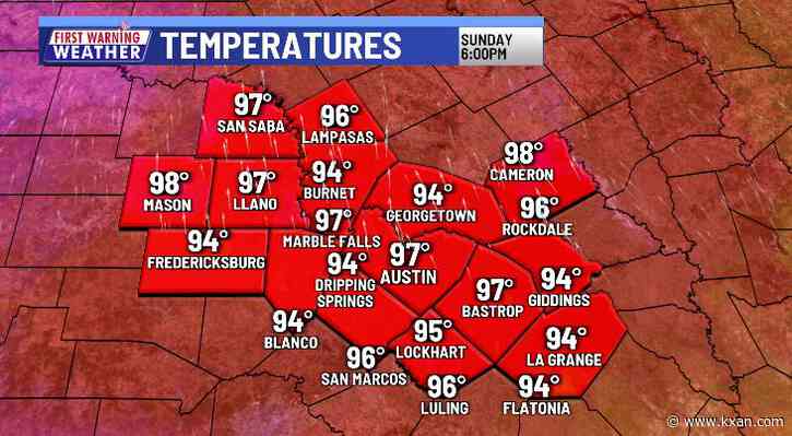 Brutal heat and humidity set in after heavy morning rain