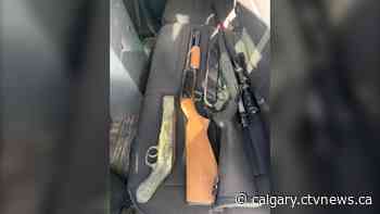 3 firearms, bearspray, ammunition and stolen property seized by Lethbridge police | CTV News - CTV News Calgary