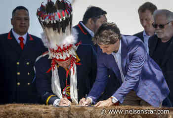 Prime minister signs historic land claim settlement with Alberta First Nation - Nelson Star