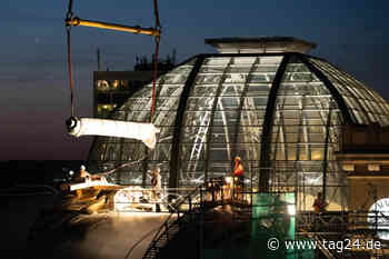 Dresden: Neues Dach fliegt für den Hauptbahnhof ein - TAG24