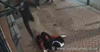 Moment 'idiots on a night out' decapitate scarecrow at Hessle festival - Hull Live