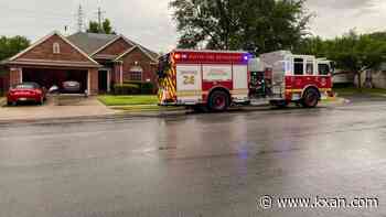 Lightning strike causes attic fire in north Austin early Saturday