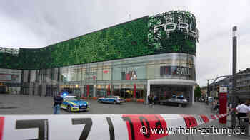 Koblenzer Forum geräumt: Verdächtiges Objekt sollte offenbar in Galerie entsorgt werden - Rhein-Zeitung