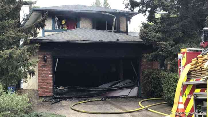 Calgary home destroyed in early morning fire