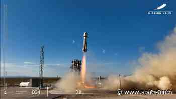Blue Origin launches 6 people on company's 5th space tourism flight