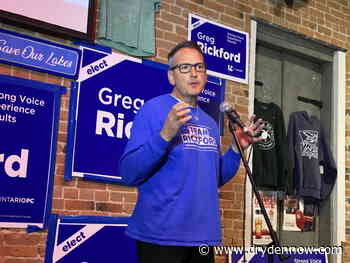 Rickford thankful for region's continued support - DrydenNow.com