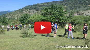 Il Cammino dei briganti attraversa Alba Fucens, ieri il taglio del nastro della variante (VIDEO) - MarsicaLive