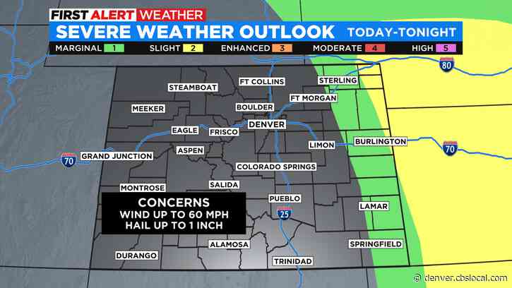 Colorado Weather: Typical June Weekend Ahead, Few Severe Storms Possible On The Plains