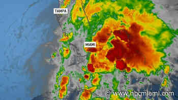 Heavy Rain, Flooding as Tropical System Crosses South Florida