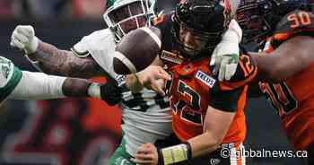 New B.C. quarterbacks shine in Lions’ pre-season win over Roughriders