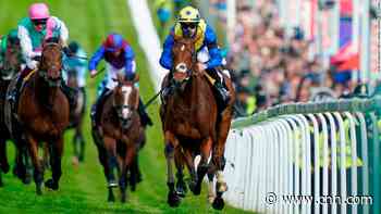 Desert Crown wins 243rd Epsom Derby as Princess Anne steps in for the Queen