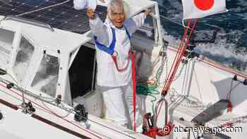 At 83, Japanese becomes oldest to sail solo across Pacific